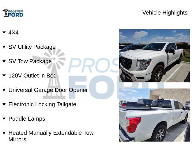 2024 Nissan Titan Crew Cab SV 4x4
