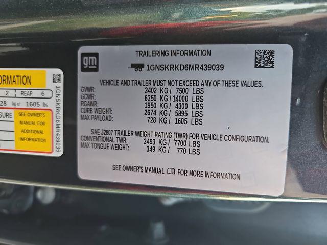 2021 Chevrolet Tahoe 4WD RST