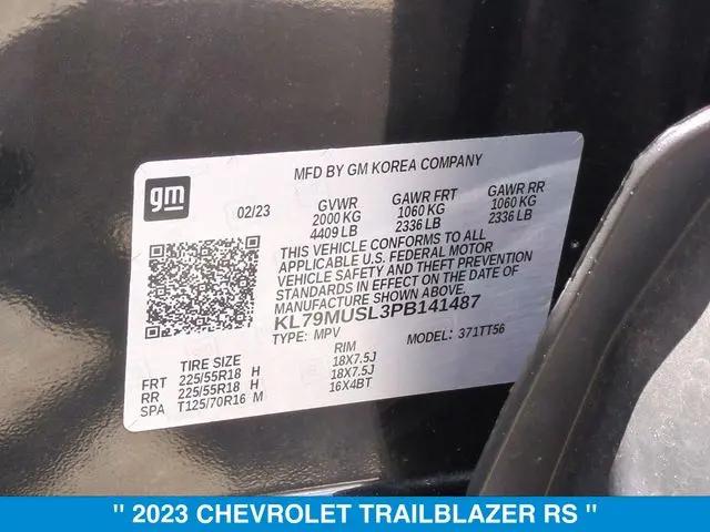 2023 Chevrolet TrailBlazer AWD RS