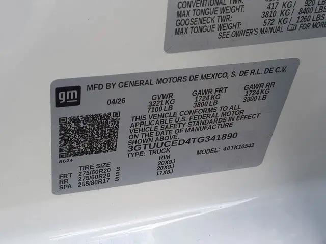 2026 GMC Sierra 1500 Crew Cab, Short Bed, Elevation, 4WD