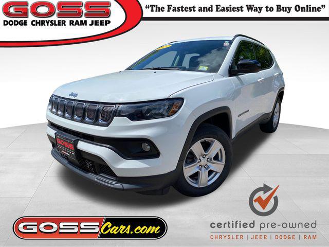 2022 Jeep Compass Latitude 4x4 for sale in South Burlington, VT