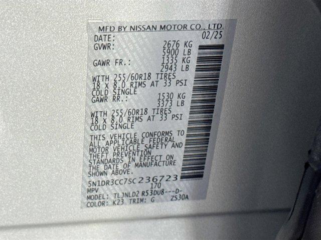 2025 Nissan Pathfinder SL 4WD