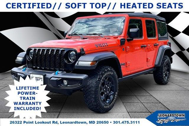 2023 Jeep Wrangler 4xe 4x4 for sale in Prince Frederick, MD