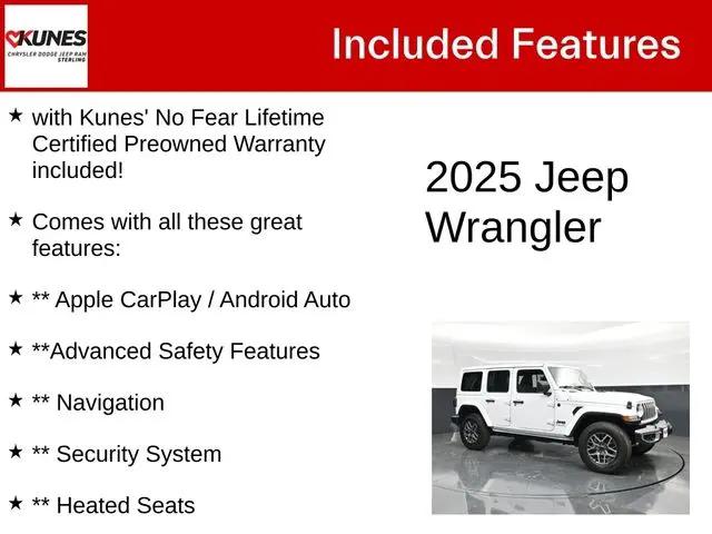 2025 Jeep Wrangler 4-Door Sahara 4x4