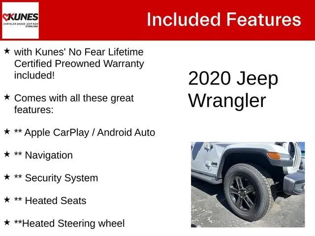 2020 Jeep Wrangler Sahara Altitude 4x4