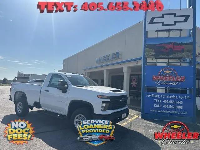 2026 Chevrolet Silverado 3500HD Regular Cab, Long Bed, WT Dual Rear Wheel, 4WD for sale in Hinton, OK