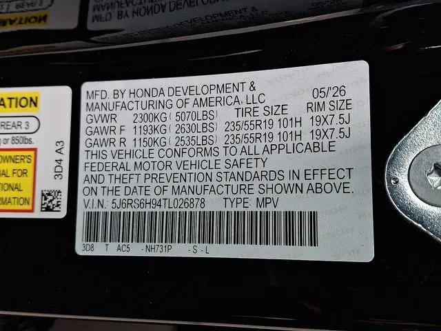 2026 Honda CR-V Hybrid AWD Sport Touring