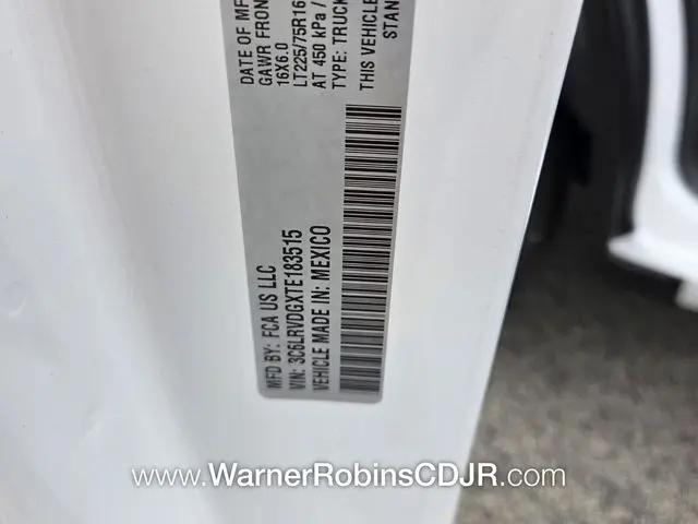 2026 Ram ProMaster 2500 Cargo Van Tradesman High Roof 159" WB w/Pass Seat