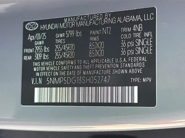 2025 Hyundai Santa Fe Hybrid Calligraphy