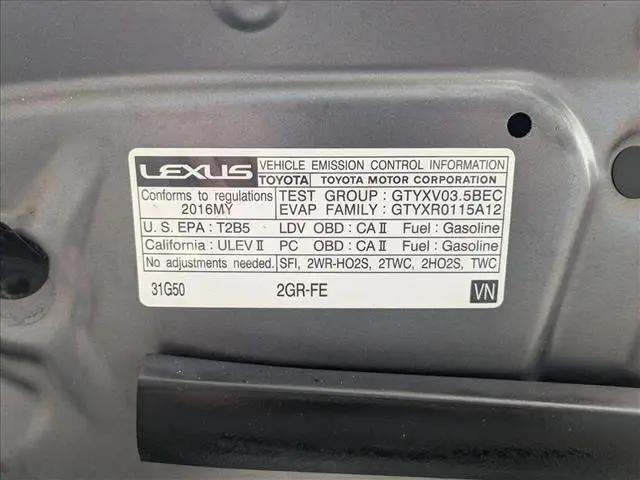 2016 Lexus ES 350 ES 350