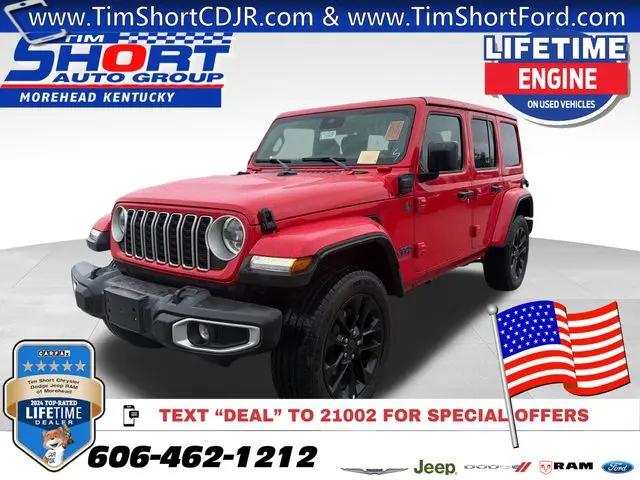 2025 Jeep Wrangler 4xe Sahara 4xe for sale in Morehead, KY