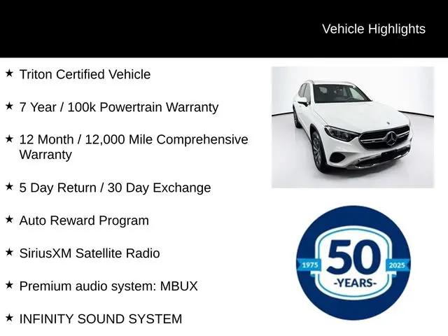 2024 Mercedes-Benz GLC 4MATIC SUV