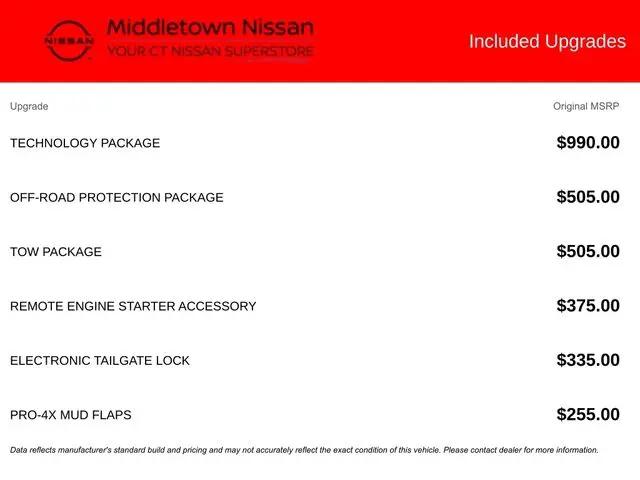 2023 Nissan Frontier Crew Cab PRO-4X 4x4