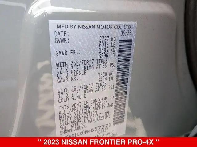 2023 Nissan Frontier Crew Cab PRO-4X 4x4