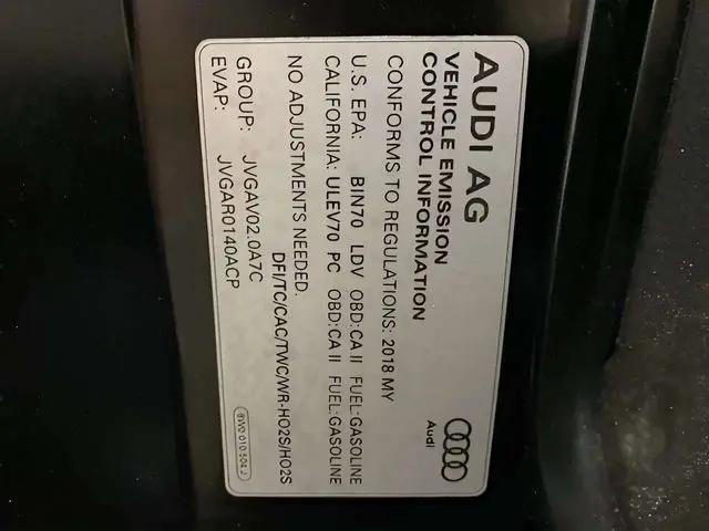 2018 Audi A4 2.0T Premium