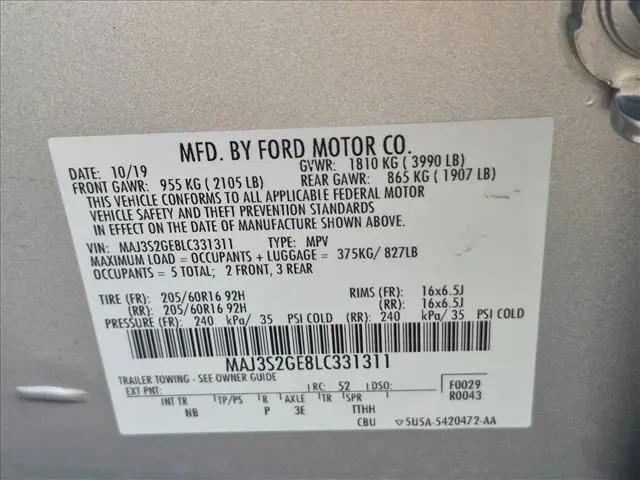 2020 Ford EcoSport SE