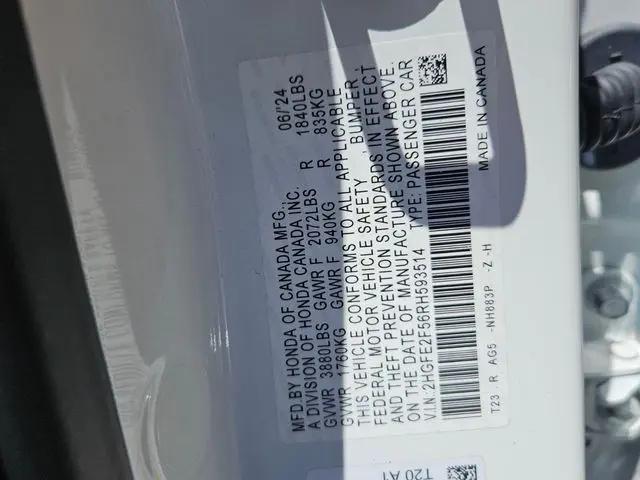 2024 Honda Civic Sport