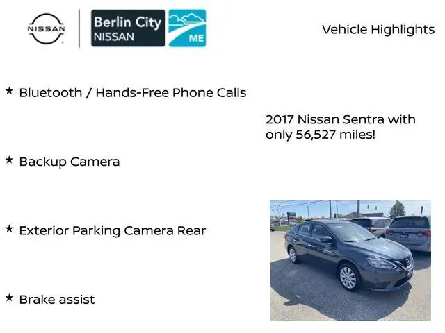 2017 Nissan Sentra SV