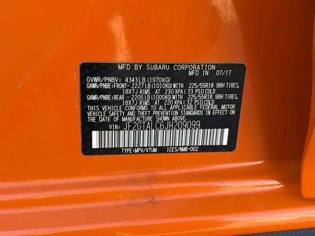 2018 Subaru Crosstrek 2.0i Limited