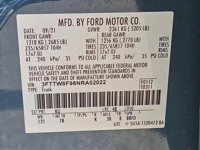 2022 Ford Maverick XLT