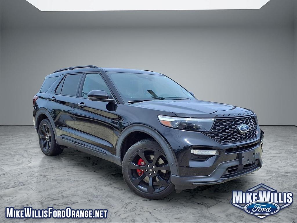 AGATE BLACK METALLIC 2020 Ford Explorer ST AWD SUV / Crossover All-Wheel Drive Automatic