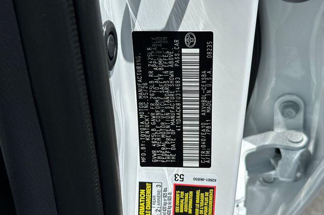 2026 Toyota Camry SE