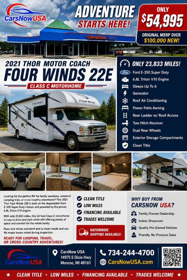 2021 Ford E-350 Cutaway 22E