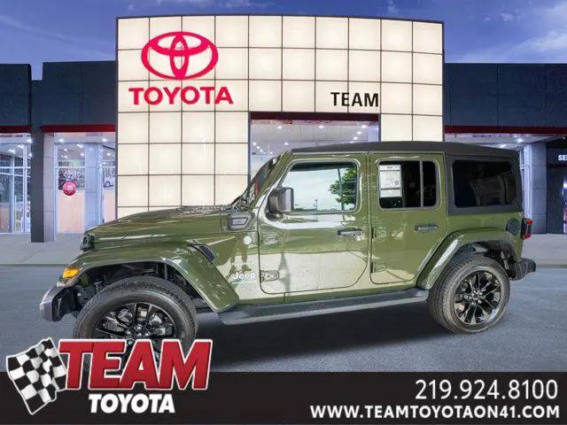 2023 Jeep Wrangler 4xe Sahara 4x4 for sale in Schererville, IN