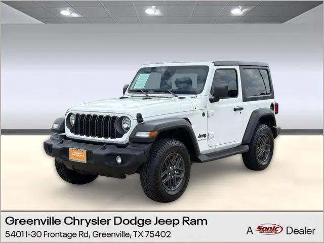 2024 Jeep Wrangler 2-Door Sport S 4x4 for sale in Greenville, TX