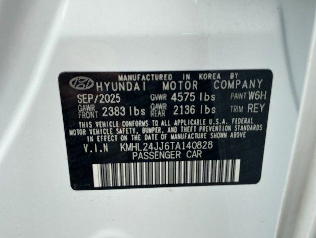 2026 Hyundai Sonata Hybrid Blue