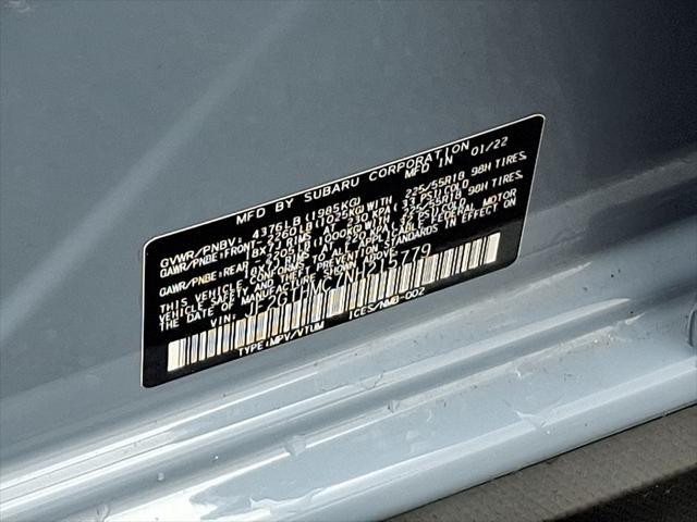 2022 Subaru Crosstrek Limited