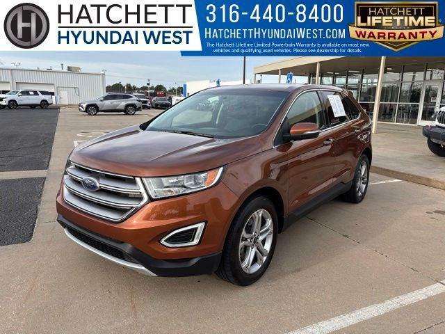 2017 Ford Edge Titanium for sale in WICHITA, KS