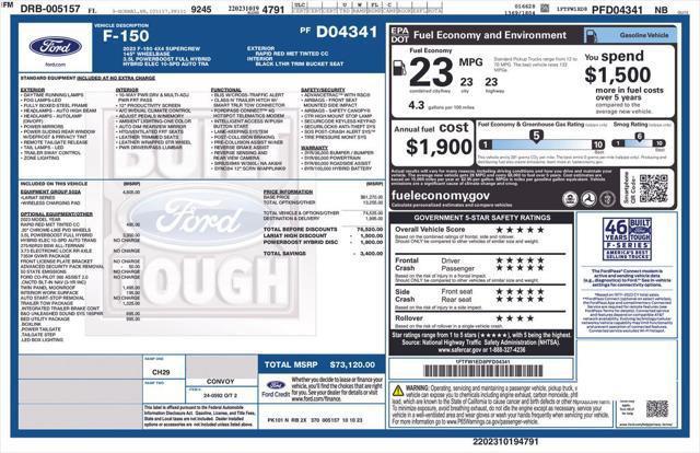 2023 Ford F-150 LARIAT