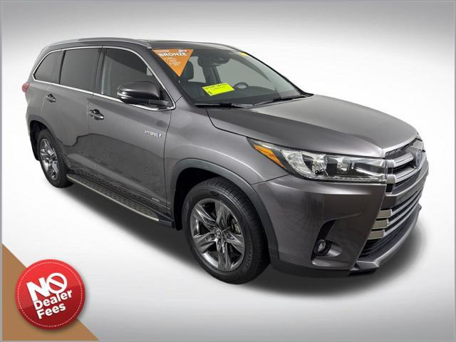 2019 Toyota Highlander Hybrid Limited Platinum for sale in CLERMONT, FL