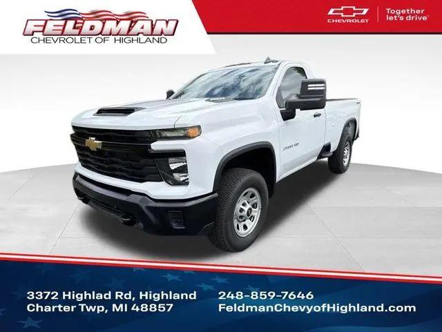 2025 Chevrolet Silverado 2500HD 4WD Regular Cab Long Bed Work Truck for sale in Highland, MI