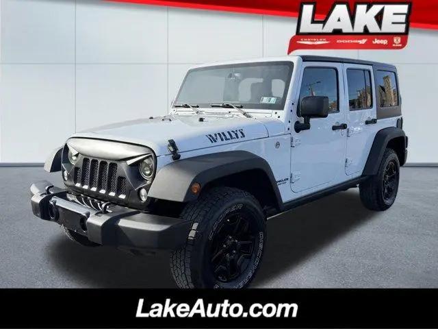 2016 Jeep Wrangler Unlimited Willys Wheeler for sale in Lewistown, PA