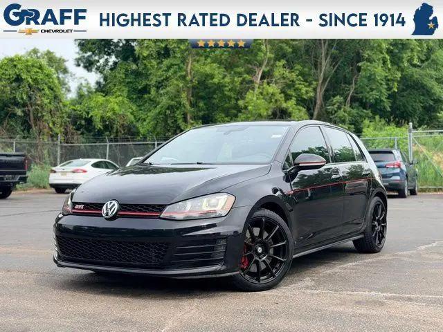 2016 Volkswagen Golf GTI Autobahn w/Performance Package 4-Door for sale in Davison, MI