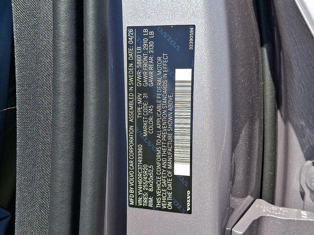 2026 Volvo XC60 Plug-In Hybrid Plus, T8 AWD Electric/Gasoline, Dark
