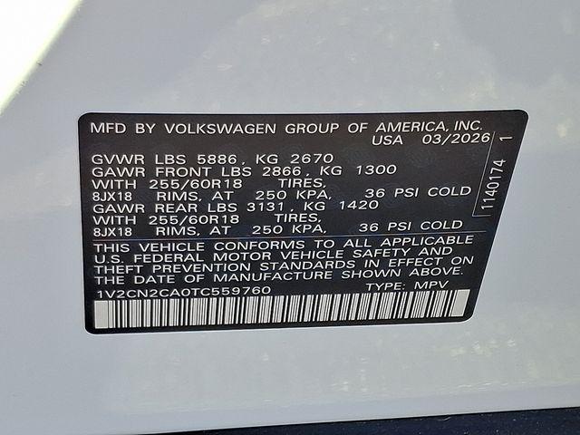 2026 Volkswagen Atlas Peak Edition