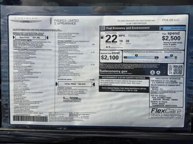 2027 Chrysler Pacifica PACIFICA LIMITED