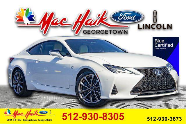 2022 Lexus RC 350 F SPORT for sale in Georgetown, TX