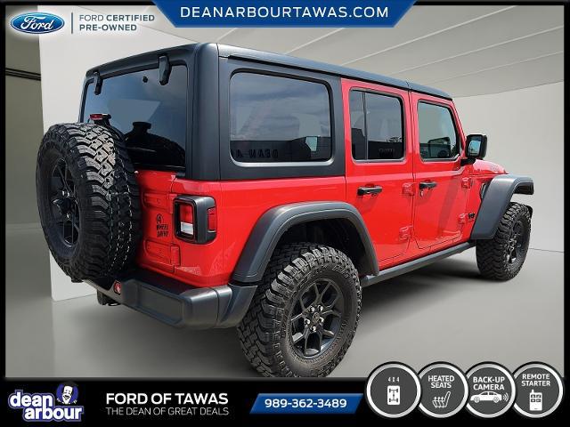 2024 Jeep Wrangler 4-Door Willys 4x4