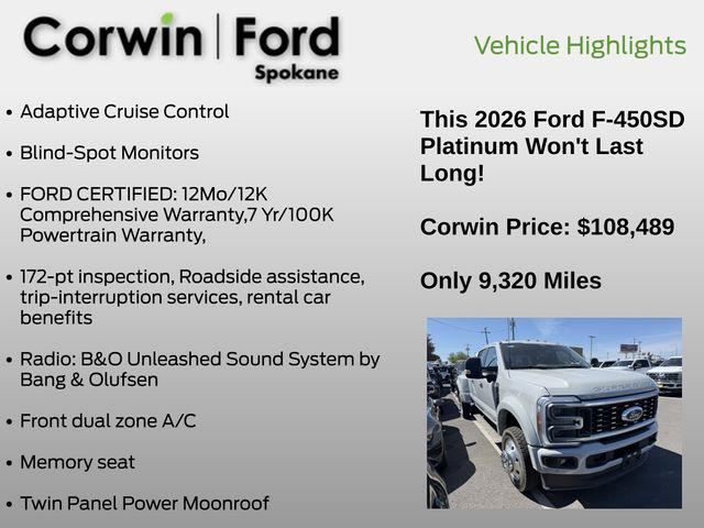 2026 Ford F-450 Platinum