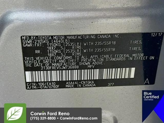 2018 Toyota RAV4 Limited