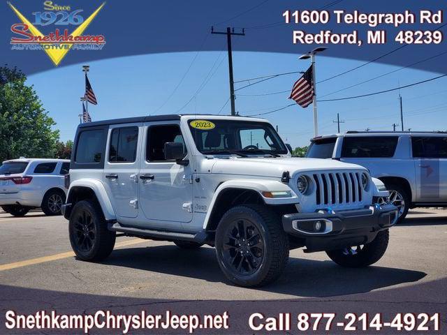 2023 Jeep Wrangler 4xe Sahara 4x4 for sale in Redford, MI