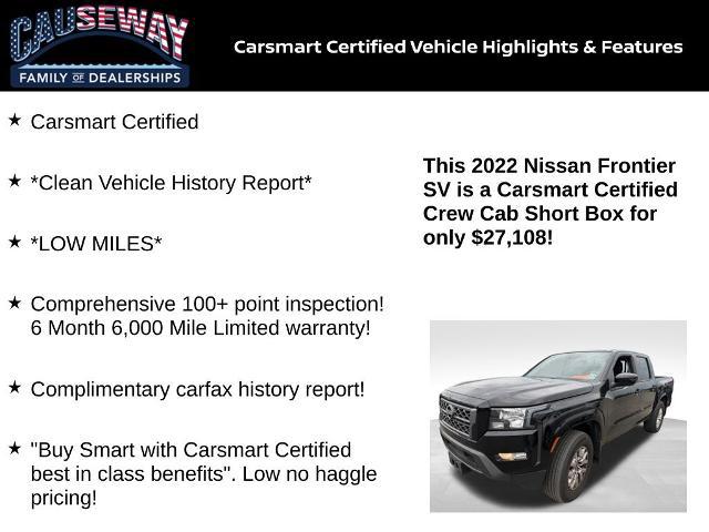 2022 Nissan Frontier Crew Cab SV 4x4