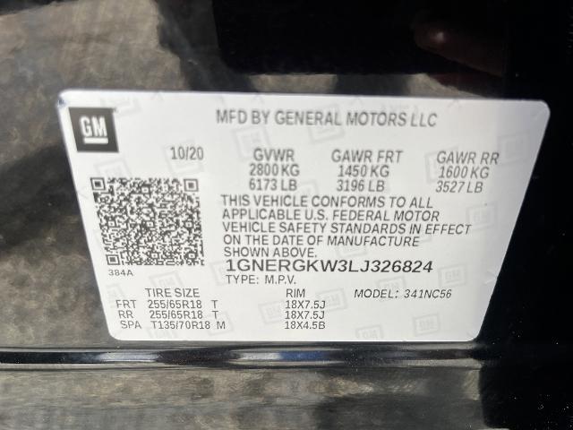 2020 Chevrolet Traverse FWD LT Cloth