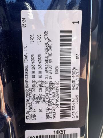 2024 Toyota Tundra 1794 Edition