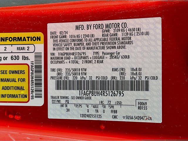 2024 Ford Mustang EcoBoost Premium Convertible