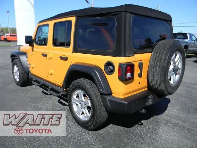 2018 Jeep Wrangler Unlimited Sport S 4x4